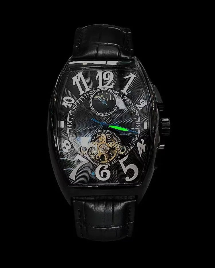 Luxury Automatic Tourbillon Skeleton Mechanical Watch