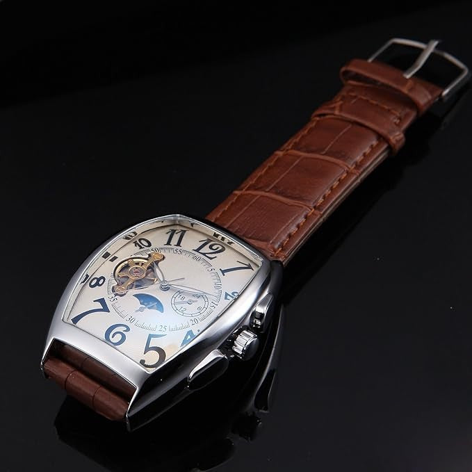 Luxury Automatic Tourbillon Skeleton Mechanical Watch