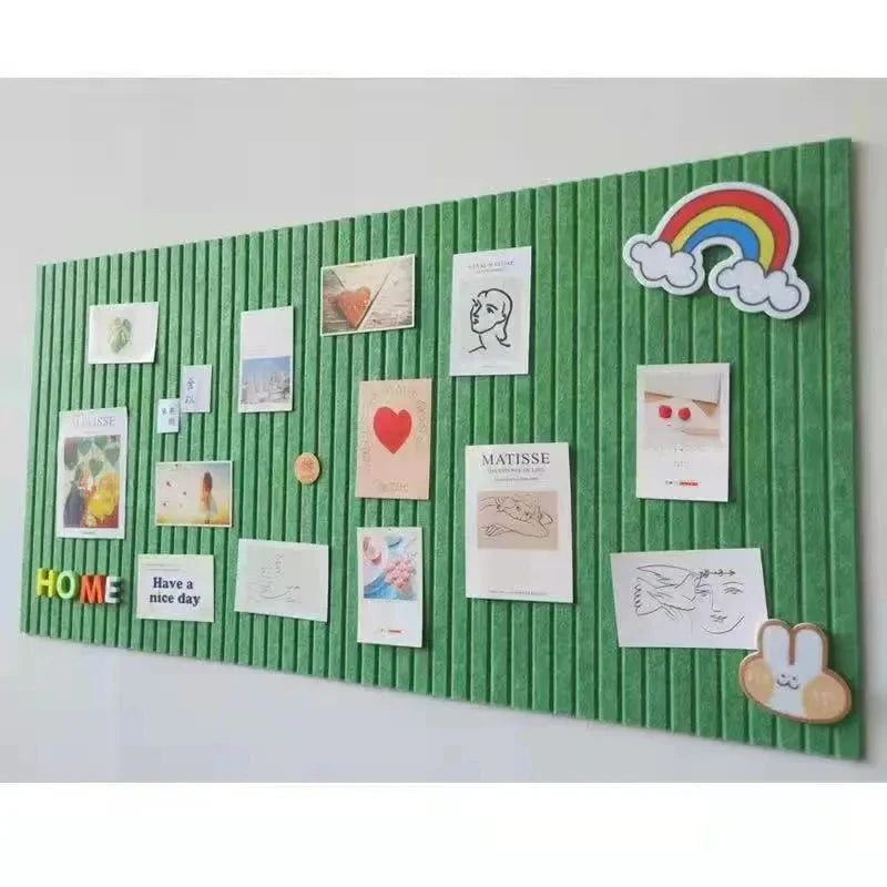 Stylish Thick Decorative Felt Board with DIY Wall Stickers
