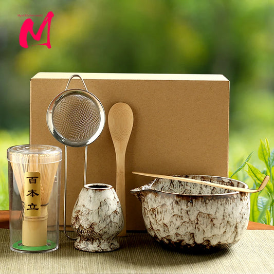 Complete Japanese Traditional Matcha Tea Set
