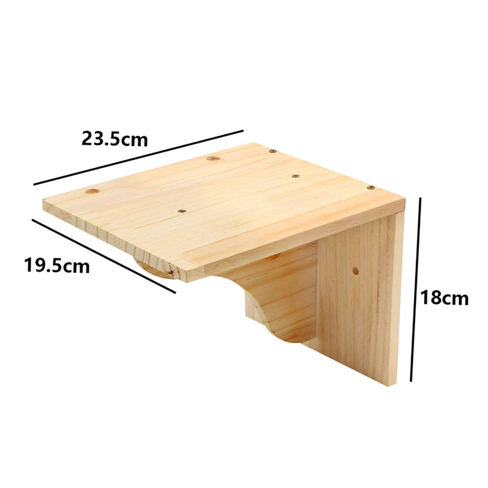 Wall Mounted Cat Climbing and Resting Systems