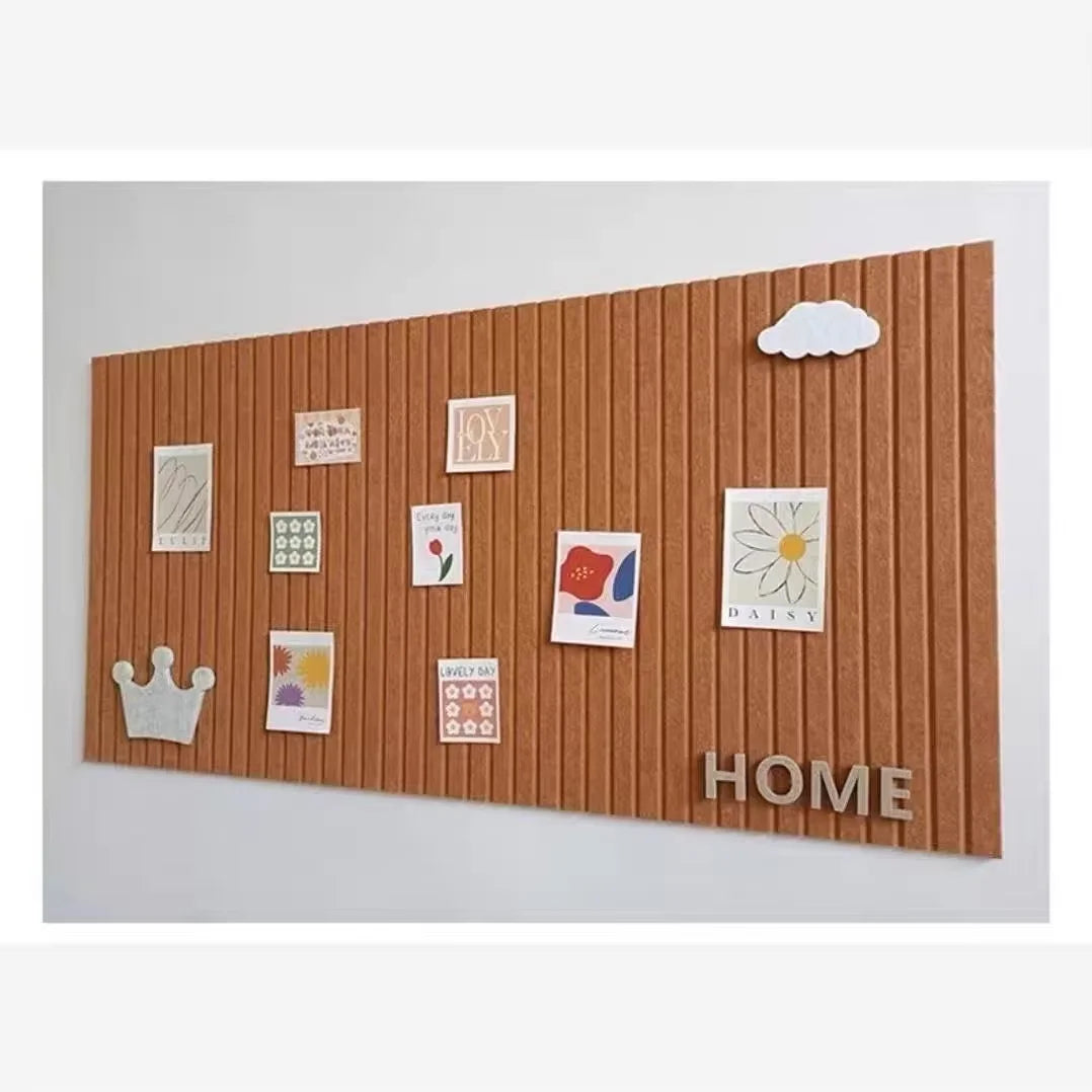 Stylish Thick Decorative Felt Board with DIY Wall Stickers