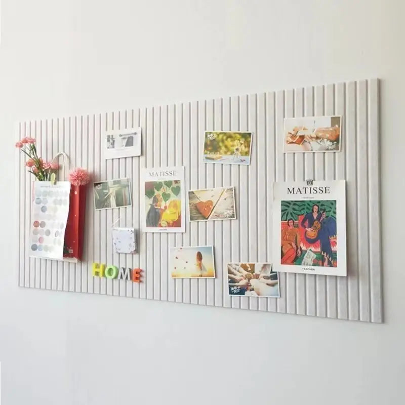 Stylish Thick Decorative Felt Board with DIY Wall Stickers