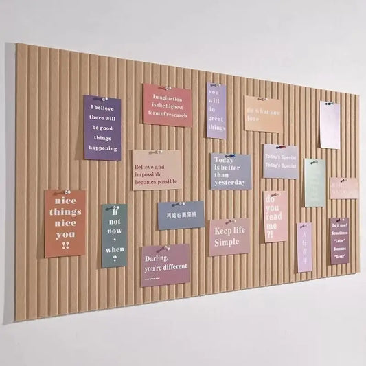 Stylish Thick Decorative Felt Board with DIY Wall Stickers