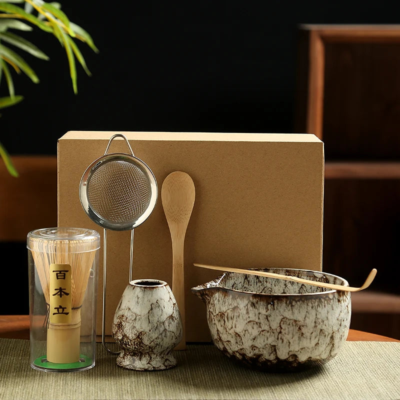 Complete Japanese Traditional Matcha Tea Set