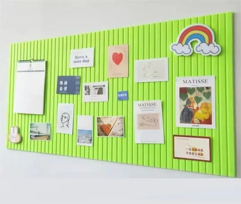 Stylish Thick Decorative Felt Board with DIY Wall Stickers
