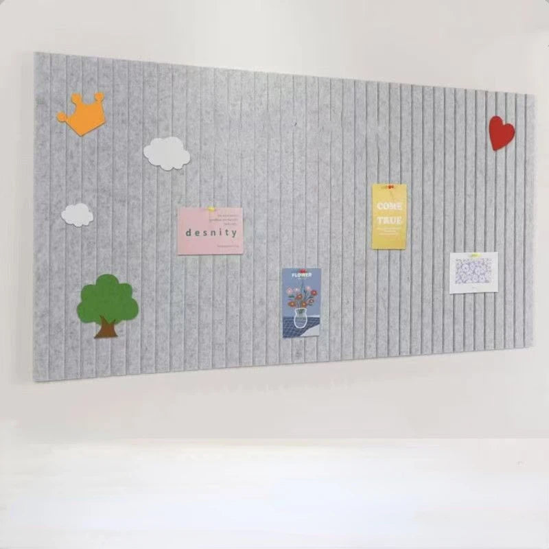 Stylish Thick Decorative Felt Board with DIY Wall Stickers