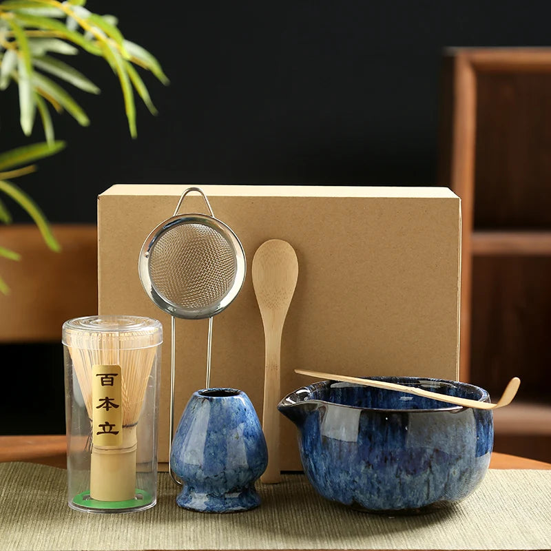 Complete Japanese Traditional Matcha Tea Set