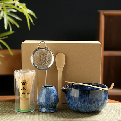 Complete Japanese Traditional Matcha Tea Set