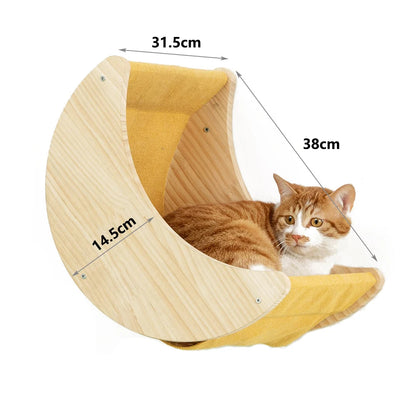 Wall Mounted Cat Climbing and Resting Systems