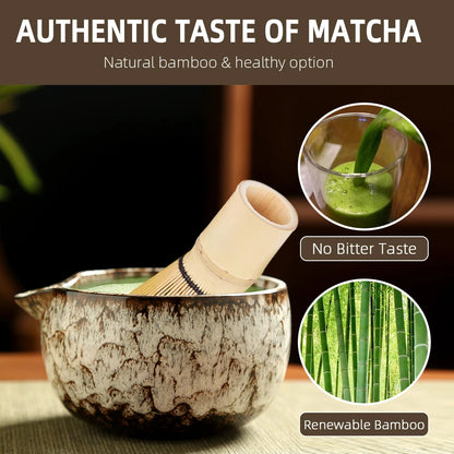 Complete Japanese Traditional Matcha Tea Set