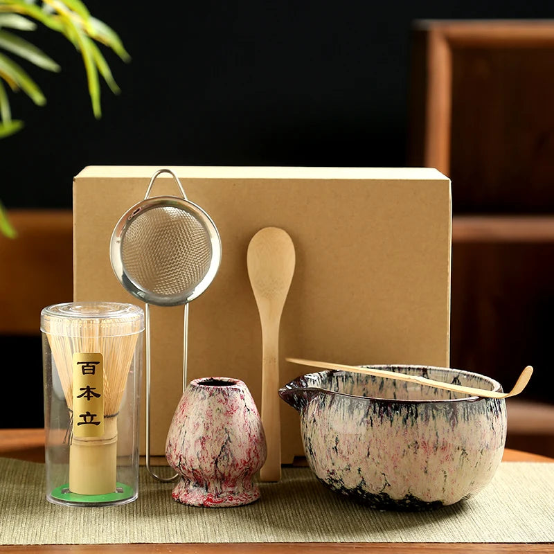 Complete Japanese Traditional Matcha Tea Set