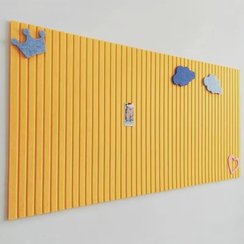 Stylish Thick Decorative Felt Board with DIY Wall Stickers