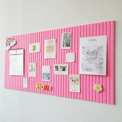 Stylish Thick Decorative Felt Board with DIY Wall Stickers